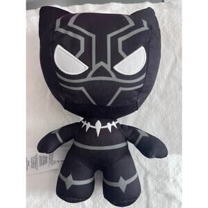 Disney Parks Marvel Baby Avenger The Black Panther Plush Soft Doll 11"